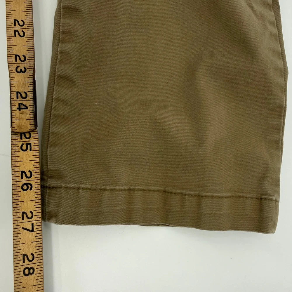 Banana Republic Fulton‎ Skinny Chino Mens 36x28 Acorn Brown Excellent Stretch